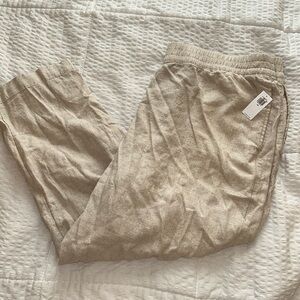 (SOLD ON ANOTHER PLATFORM) NWT Women’s Old Navy Straight Linen Pants